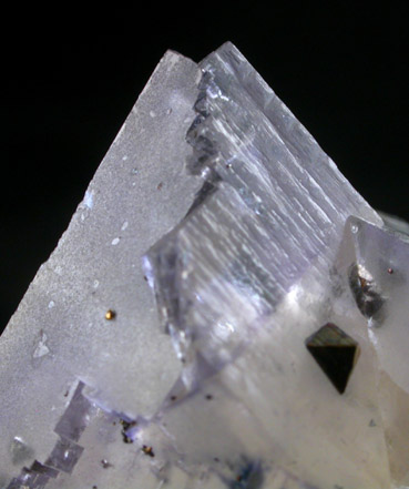 Fluorite (penetration twins) from Denton Mine, Harris Creek District, Hardin County, Illinois