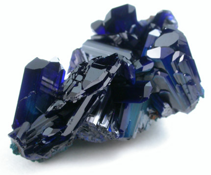 Azurite from Touissit Mine, 21 km SSE of Oujda, Jerada Province, Oriental, Morocco