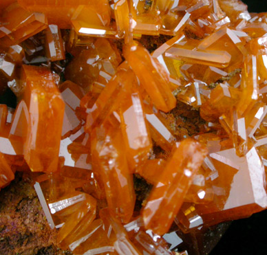 Wulfenite from Erupcion/Ahumada Mine, Sierra de Los Lamentos, Chihuahua, Mexico