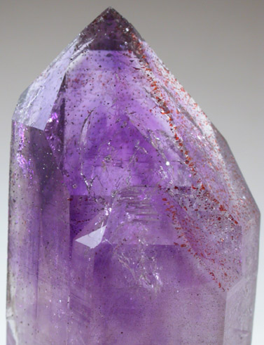 Quartz var. Amethyst from Tafelkop, Goboboseb Mountains, 27 km west of Brandberg Mountain, Erongo region, Namibia