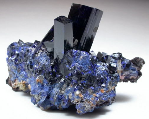 Azurite from Tsumeb Mine, Otavi-Bergland District, Oshikoto, Namibia