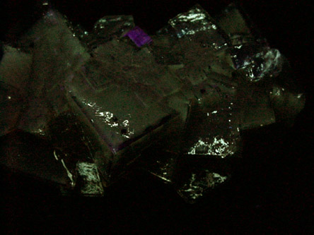 Fluorite with Chalcopyrite from Minerva #1 Mine, Cave-in-Rock District, Hardin County, Illinois