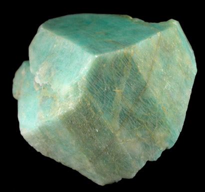 Microcline var. Amazonite from Crystal Peak area, 6.5 km northeast of Lake George, Park-Teller Counties, Colorado