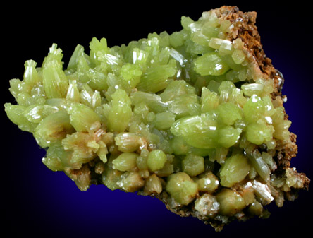 Pyromorphite from Daoping Mine, Yangshuo, Guangxi, China