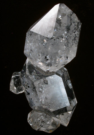 Quartz var. Herkimer Diamonds from Treasure Mountain Diamond Mine, Little Falls, Herkimer County, New York