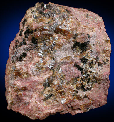 Hancockite and Axinite from Franklin Mining District, Sussex County, New Jersey (Type Locality for Hancockite)