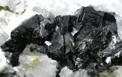 Babingtonite from Lane's Quarry, Westfield, Hampden County, Massachusetts