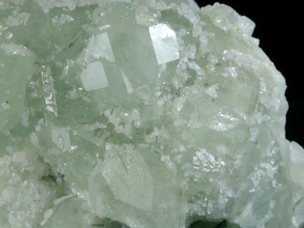 Datolite with Quartz from Charcas District, San Luis Potosi, Mexico