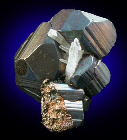 Pyrite and Quartz from Butte Mining District, Summit Valley, Silver Bow County, Montana