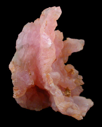 Quartz var. Rose Quartz Crystals from Lavra da Ilha, Taquaral, Jequitinhonha River, Minas Gerais, Brazil