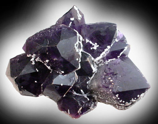 Quartz var. Amethyst from Four Peaks Amethyst Deposit, Mazatzal Mountains, Maricopa County, Arizona