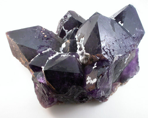 Quartz var. Amethyst from Four Peaks Amethyst Deposit, Mazatzal Mountains, Maricopa County, Arizona