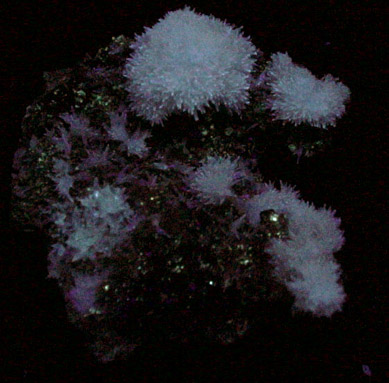 Strontianite with Fluorite from Minerva #1 Mine, Cave-in-Rock District, Hardin County, Illinois