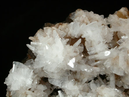 Barite on Fluorite from Minerva #1 Mine, Cave-in-Rock District, Hardin County, Illinois