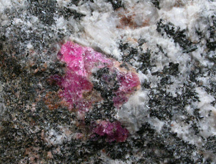 Eudialyte and Aegirine from Magnet Cove, Hot Spring County, Arkansas