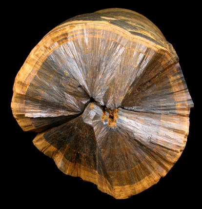 Limonite Stalactite from Negaunee Iron Mining District, Marquette County, Michigan