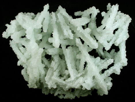 Prehnite pseudomorph after Laumontite from Bombay Quarry, Mumbai (Bombay), Maharastra, India