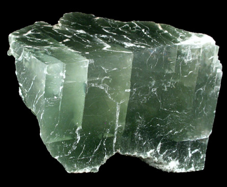 Calcite with Actinolite inclusions from French Creek Iron Mines, St. Peters, Chester County, Pennsylvania