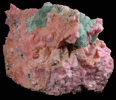 Rhodochrosite and Fluorite from (Bonanza District), Saguache County, Colorado