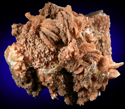 Barite with Calcite from Chihuahua, Mexico