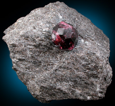 Almandine Garnet from Garnet Ledge, east shore of Stikine River Delta, 11 km north of Wrangell, Alaska