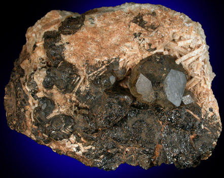 Andradite var. Melanite Garnet from Magnet Cove, Hot Spring County, Arkansas