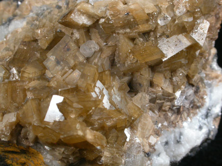 Siderite, Galena, Quartz from Neudorf, Harz Mountains, Saxony-Anhalt, Germany