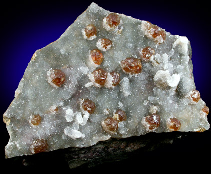 Sphalerite and Quartz from Banská Stiavnica (Schemnitz), Banská Bystrica, Stiavnicke Mountains, Slovak Republic (Slovakia)