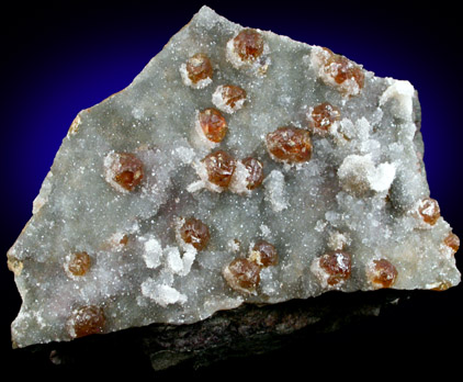 Sphalerite and Quartz from Bansk Stiavnica (Schemnitz), Bansk Bystrica, Stiavnicke Mountains, Slovak Republic (Slovakia)