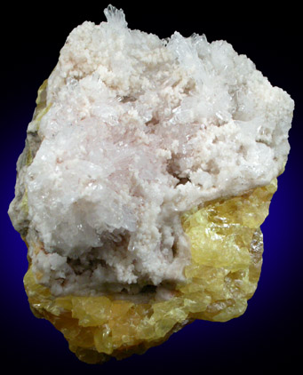 Celestine, Aragonite, Sulfur from Sicily, Italy