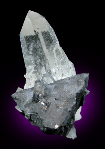 Tetrahedrite and Quartz from Black Pine Mine, Flint Creek Valley, Granite County, Montana