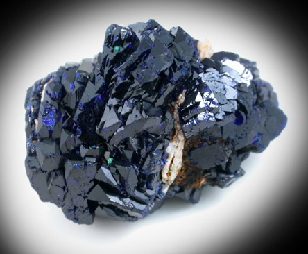 Azurite from San Pedro Mine, Zumpanga del Rio, Guerrero, Mexico