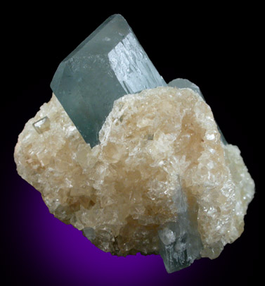 Barite in Calcite from Sterling Mine, Stoneham, Weld County, Colorado