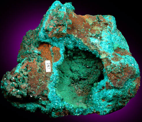 Dioptase from Reneville, Kindanba District, Pool Department, Republic of Congo