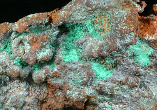 Copper from Broken Hill Mine, Kabwe, Zambia
