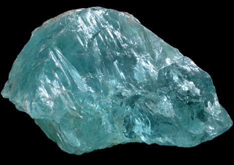 Beryl var. Aquamarine (gem rough) from Minas Gerais, Brazil