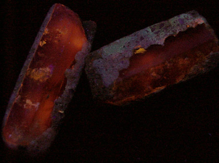 Synthetic Red Beryl from Man-made