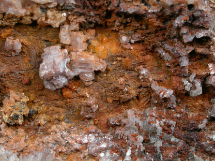 Cerussite from Wheatley Mine, Phoenixville, Chester County, Pennsylvania