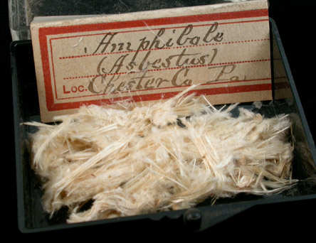 Asbestos from Chester County, Pennsylvania