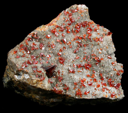 Sphalerite var. Ruby Jack from Tri-State Lead-Zinc Mining District, near Joplin, Jasper County, Missouri