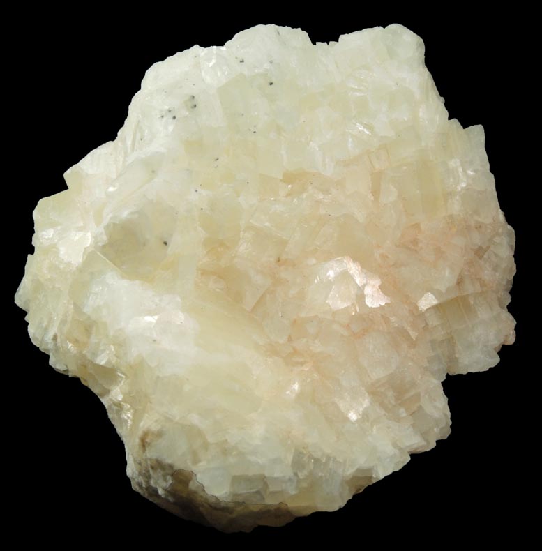 Calcite from 63rd Street Subway Tunnel, Manhattan Island, New York City, New York County, New York