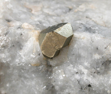 Pyrite from Lime Crest Quarry (Limecrest), Sussex Mills, 4.5 km northwest of Sparta, Sussex County, New Jersey