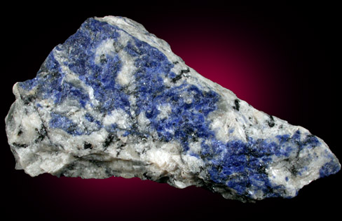Sodalite from Dennis Hill, Litchfield, Kennebec County, Maine