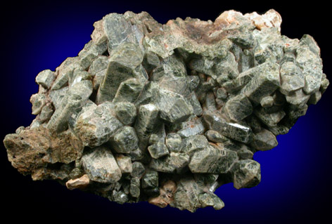 Diopside var. Salilite from Grass Lake, Jefferson County, New York