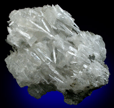 Pectolite and Apophyllite from Erie Railroad Cut (1909), Bergen Hill, Hudson County, New Jersey