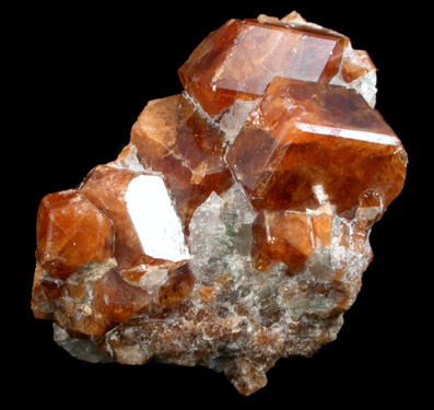 Grossular Garnet from north shore of Panther Pond (Camp Hinds), Raymond, Cumberland County, Maine