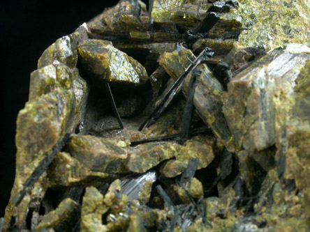 Epidote and Actinolite from Cumberland, north of Pawtucket, Providence County, Rhode Island