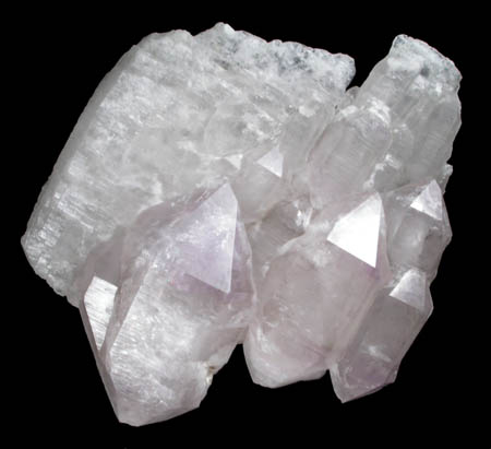 Quartz var. Amethyst Quartz from Deer Hill, Stow, Oxford County, Maine