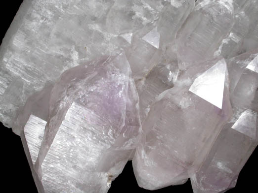 Quartz var. Amethyst Quartz from Deer Hill, Stow, Oxford County, Maine