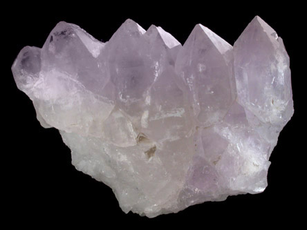 Quartz var. Amethyst from Deer Hill, Stow, Oxford County, Maine